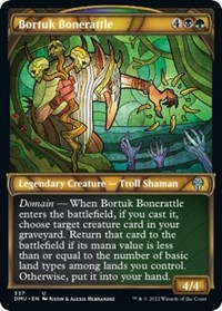 Bortuk Bonerattle (Textured Foil), Dominaria United