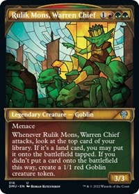 Rulik Mons, Warren Chief (Showcase), Dominaria United