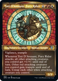 Tori D'Avenant, Fury Rider (Showcase), Dominaria United