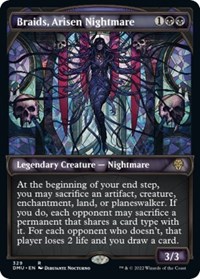 Braids, Arisen Nightmare (Textured Foil), Dominaria United