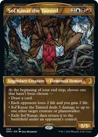 Sol'Kanar the Tainted (Textured Foil), Dominaria United
