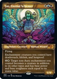 Zur, Eternal Schemer (Textured Foil), Dominaria United