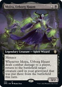 Moira, Urborg Haunt (Extended Art), Commander: Dominaria United
