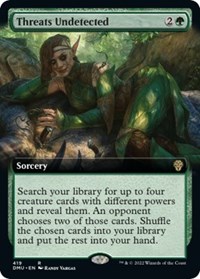 Threats Undetected (Extended Art), Dominaria United