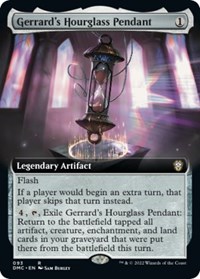 Gerrard's Hourglass Pendant (Extended Art), Commander: Dominaria United