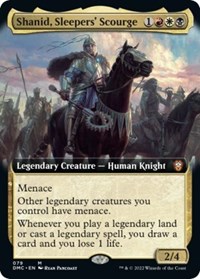 Shanid, Sleepers' Scourge (Extended Art), Commander: Dominaria United
