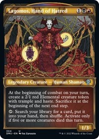 Lagomos, Hand of Hatred (Showcase), Dominaria United