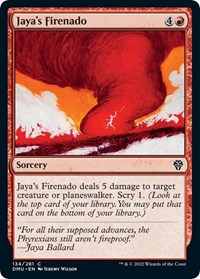Jaya's Firenado, Dominaria United