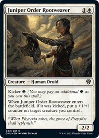 Juniper Order Rootweaver, Dominaria United