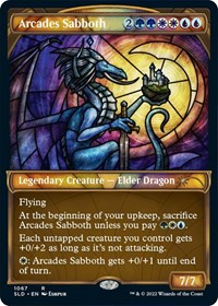 Arcades Sabboth (Stained Glass) (Textured Foil), Secret Lair Drop Series