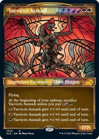 Vaevictis Asmadi (Stained Glass) (Textured Foil), Secret Lair Drop Series