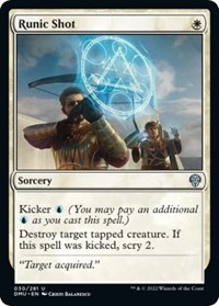 Runic Shot, Dominaria United
