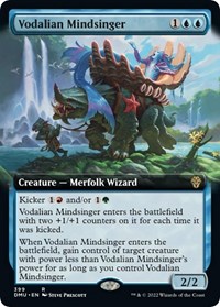Vodalian Mindsinger (Extended Art), Dominaria United