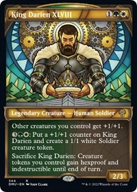 King Darien XLVIII (Textured Foil), Dominaria United