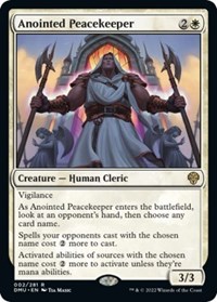 Anointed Peacekeeper, Dominaria United