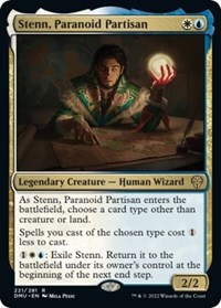 Stenn, Paranoid Partisan, Dominaria United