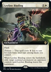 Leyline Binding (Extended Art), Dominaria United