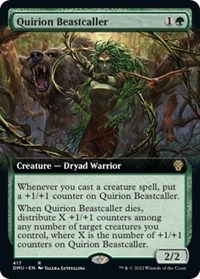 Quirion Beastcaller (Extended Art), Dominaria United