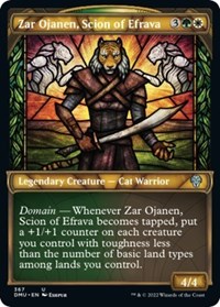 Zar Ojanen, Scion of Efrava (Textured Foil), Dominaria United