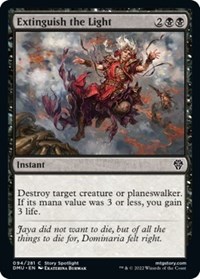 Extinguish the Light, Dominaria United