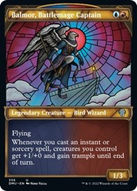 Balmor, Battlemage Captain (Textured Foil), Dominaria United