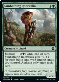 Sunbathing Rootwalla, Dominaria United