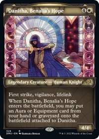 Danitha, Benalia's Hope (Textured Foil), Dominaria United