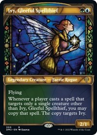Ivy, Gleeful Spellthief (Showcase), Dominaria United