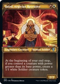 Baird, Argivian Recruiter (Textured Foil), Dominaria United