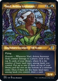 Nael, Avizoa Aeronaut (Textured Foil), Dominaria United