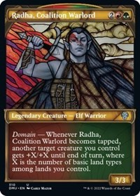 Radha, Coalition Warlord (Showcase), Dominaria United