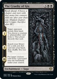 The Cruelty of Gix, Dominaria United