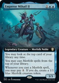 Emperor Mihail II (Extended Art), Commander: Dominaria United