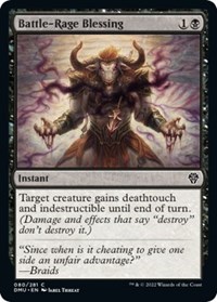 Battle-Rage Blessing, Dominaria United
