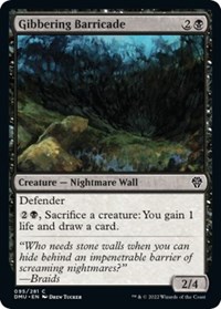 Gibbering Barricade, Dominaria United