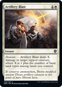 Artillery Blast, Dominaria United