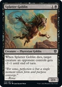 Splatter Goblin, Dominaria United