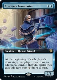 Academy Loremaster (Extended Art), Dominaria United