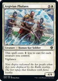 Argivian Phalanx, Dominaria United