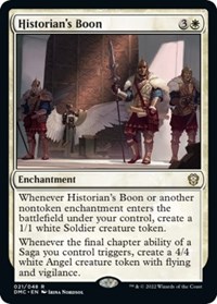 Historian's Boon, Commander: Dominaria United