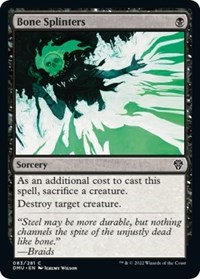 Bone Splinters, Dominaria United