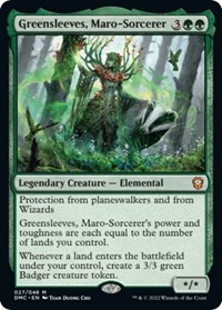 Greensleeves, Maro-Sorcerer, Commander: Dominaria United