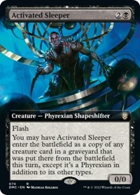 Activated Sleeper (Extended Art), Commander: Dominaria United