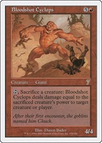 Bloodshot Cyclops, 7th Edition