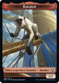 Ragavan // Treasure Double-Sided Token, Commander: Dominaria United