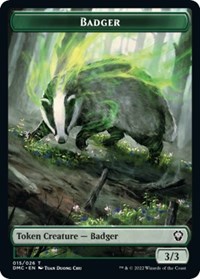 Badger Token, Commander: Dominaria United