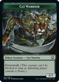 Cat Warrior Token, Commander: Dominaria United