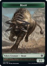 Beast Token, Dominaria United
