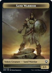 Sand Warrior Token, Commander: Dominaria United