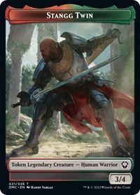 Stangg Twin Token, Commander: Dominaria United